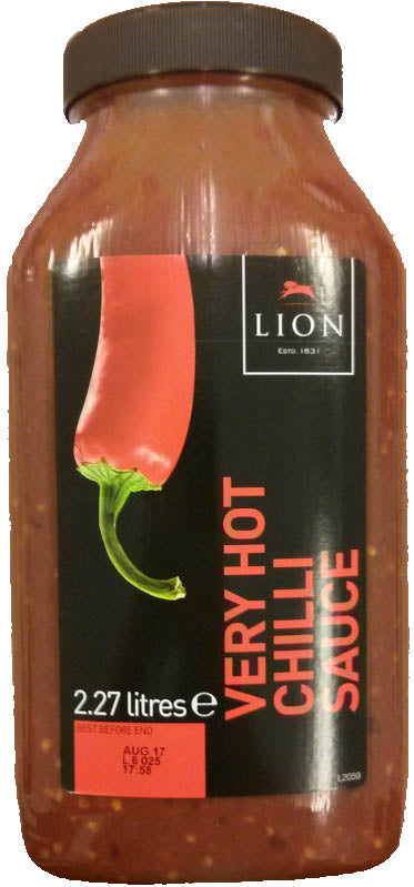 Very Hot Chilli Sauce (Large)