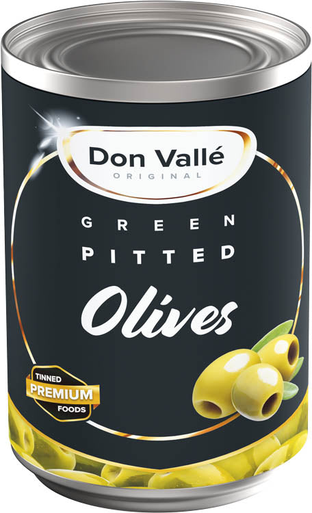 Whole Green Olives (Pitted)